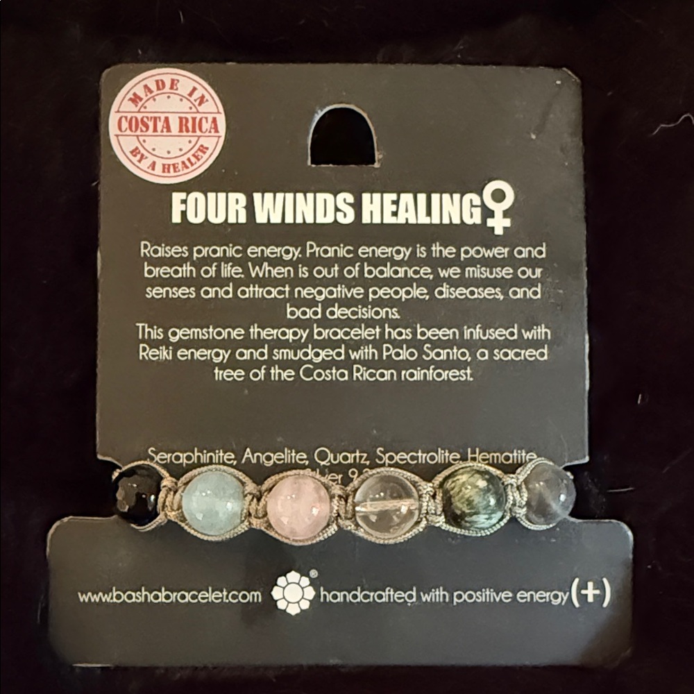 Four Winds Healing Gemstone Bracelet - Multicolor